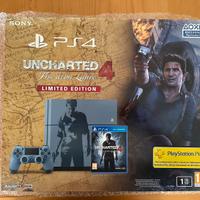 PS4 Limited Edition Uncharted 4 Completa Nuova