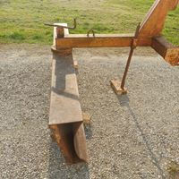 Ruspetta per trattore regolabile