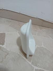 Porta sapone vintage accesorio bagno. In vetro.