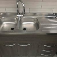 Mobile lavandino e piano cottura