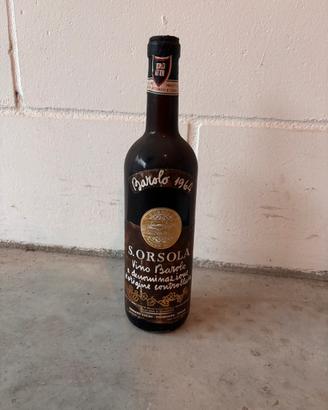 Barolo 1964 Sant'Orsola – Bottiglia d'Epoca