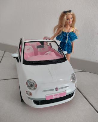 Barbie Fiat 500 e barbie