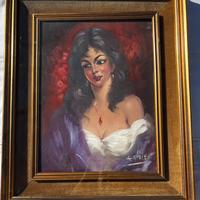 Ritratto di Donna (Firmato R. Vitale)