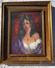 Ritratto di Donna (Firmato R. Vitale)