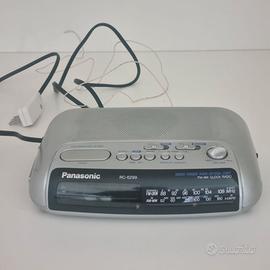 Radiosveglia digitale Panasonic RC 6299 FM AM grig