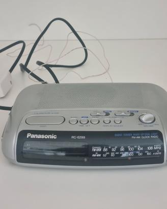 Radiosveglia digitale Panasonic RC 6299 FM AM grig
