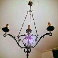 Lampadario in Ottone - Vintage