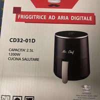 Friggitrice ad aria NUOVA Mr.Chef 2,5 litri  1200w