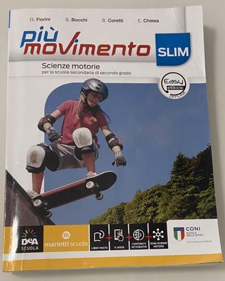 9788839303301 PIÙ MOVIMENTO SLIM – SCIENZE MOTORIE