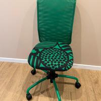 Sedia scrivania con rotelle