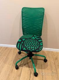 Sedia scrivania con rotelle