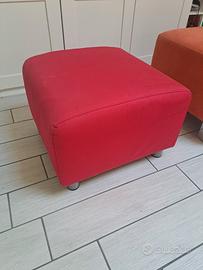 pouf rosso Ikea