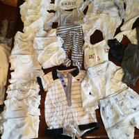 Lotto abbigliamento bambino tg 50 (0/1 mesi)