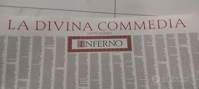 Poster Inferno Divina Commedia 100x70 cm