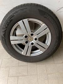 Set pneumatici invernali + cerchi in lega