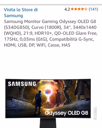 monitor Oled gaming 