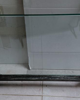 Parascintille per camino in vetro temperato
