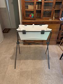 Stokke Flexi Bath con supporto e riduttore neonato