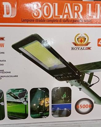 Lampione 400w + telecomando + pannello orientabile