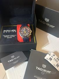 Orologio cronografo uomo 43 mm quadrante blu