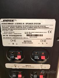 subwoofer bose acustimass 3 series 4