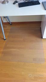 Tappeto proteggi pavimento 100x120 cm trasparente