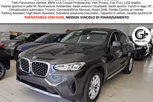 BMW X4 Xdrive 20d mhev Tetto cam Nav PDC Full LED
