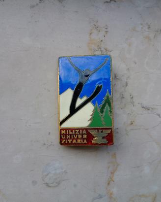 distintivo milizia universitaria 