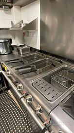 FRIGGITRICE A GAZ DOPPIA VASCA