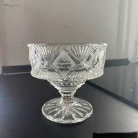 Vaso porta cose zuccheriera cristallo vintage