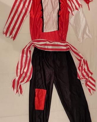 vestito Carnevale "Pirata" tg 10/11 anni