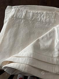 Tenda portafinestra con bastone in legno