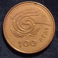 Moneta da 100 Pesetas del 1999 Spagna 