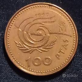 Moneta da 100 Pesetas del 1999 Spagna 