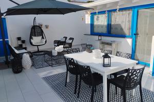 Villetta singola con patio attrezzato