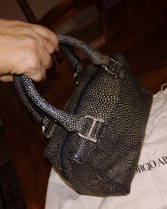 bauletto in pelle  GiorgioArmani 
