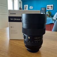 Sigma art 14-24 ATTACCO CANON