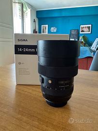 Sigma art 14-24 ATTACCO CANON