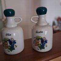 Bottiglie olio/aceto