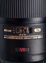 Nikon AF-S 105mm f/2.8 G ED VR Micro 