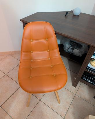 Poltroncina in ecopelle Sklum stile nordic