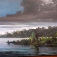 CISTERNINO MICHELE- OLIO SU TAVOLA