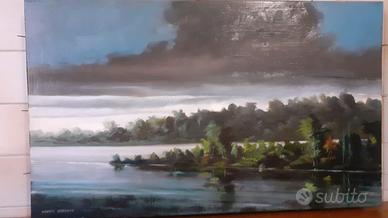 CISTERNINO MICHELE- OLIO SU TAVOLA