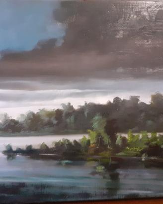 CISTERNINO MICHELE- OLIO SU TAVOLA