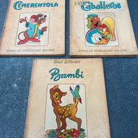 Disney Mondadori 1955 Bamby, Cenerentola ecc..
