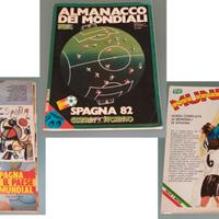 ALMANACCO MONDIALI DI CALCIO  1982 E VARIE