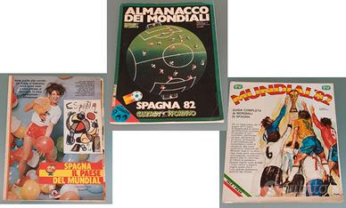 ALMANACCO MONDIALI DI CALCIO  1982 E VARIE