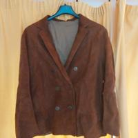 giacca in cuoio vintage