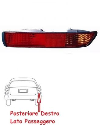 FARO FANALE FANALINO POSTERIORE DX PER PAJERO DID 