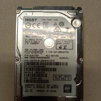 HGST HDD Interno SATA 1tb 2.5" Type:TS7SAF100